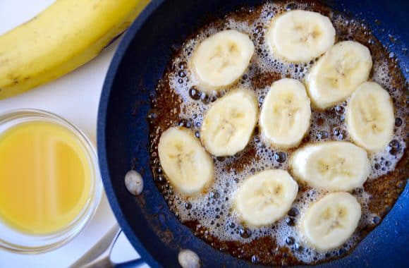 Easy French Toast with Caramelized Bananas Photo