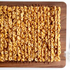Peanut Butter Cheerios Marshmallow Treats Photo
