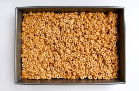 Peanut Butter Cheerios Marshmallow Treats Photo