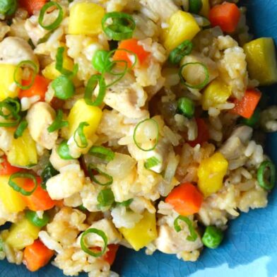 TUESDAY: Pineapple Chicken Fried Rice