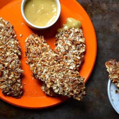 WEDNESDAY: Baked Honey Mustard Pretzel Chicken Tenders