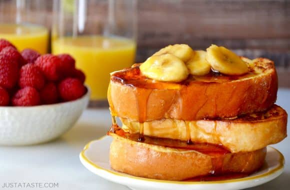 Easy French Toast with Caramelized Bananas Photo