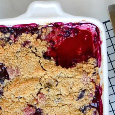 SWEET TREAT: Mix-and-Match Fruit Cobbler