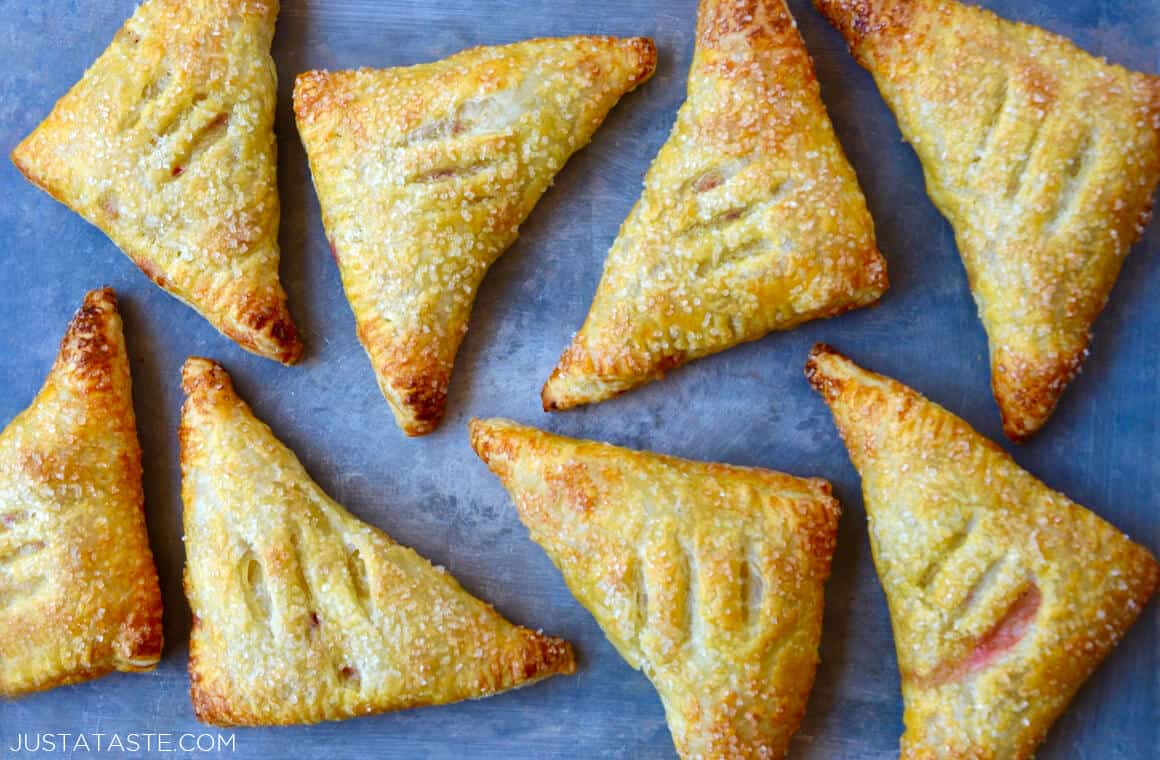 Easy Peach Turnovers Just a Taste