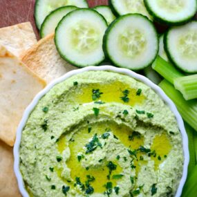 Edamame and Pea Hummus Photo