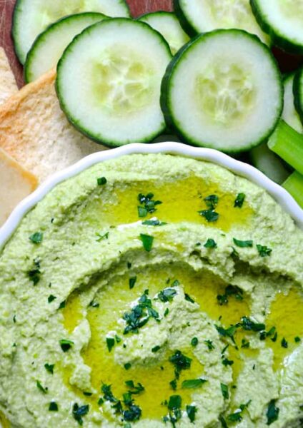 Edamame and Pea Hummus Photo