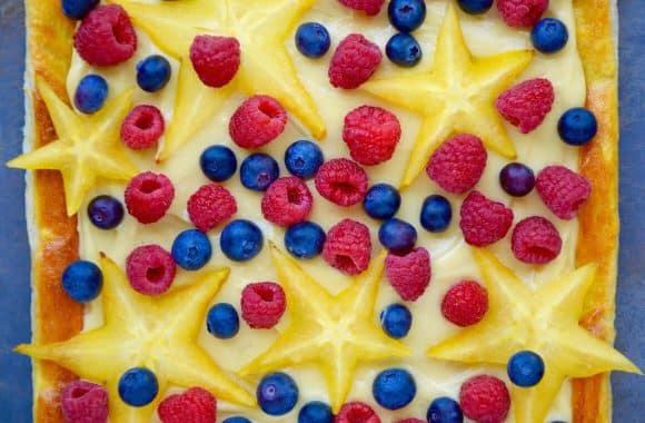 Fruit Tart with Vanilla Pastry Cream