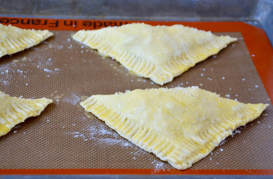 Easy Peach Turnovers Just a Taste