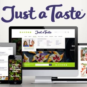 Discover the New Just a Taste!
