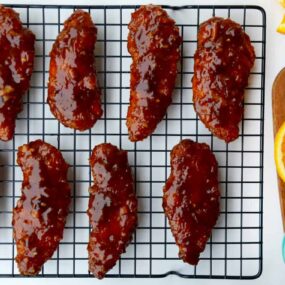 Baked Orange Chicken Tenders Photo