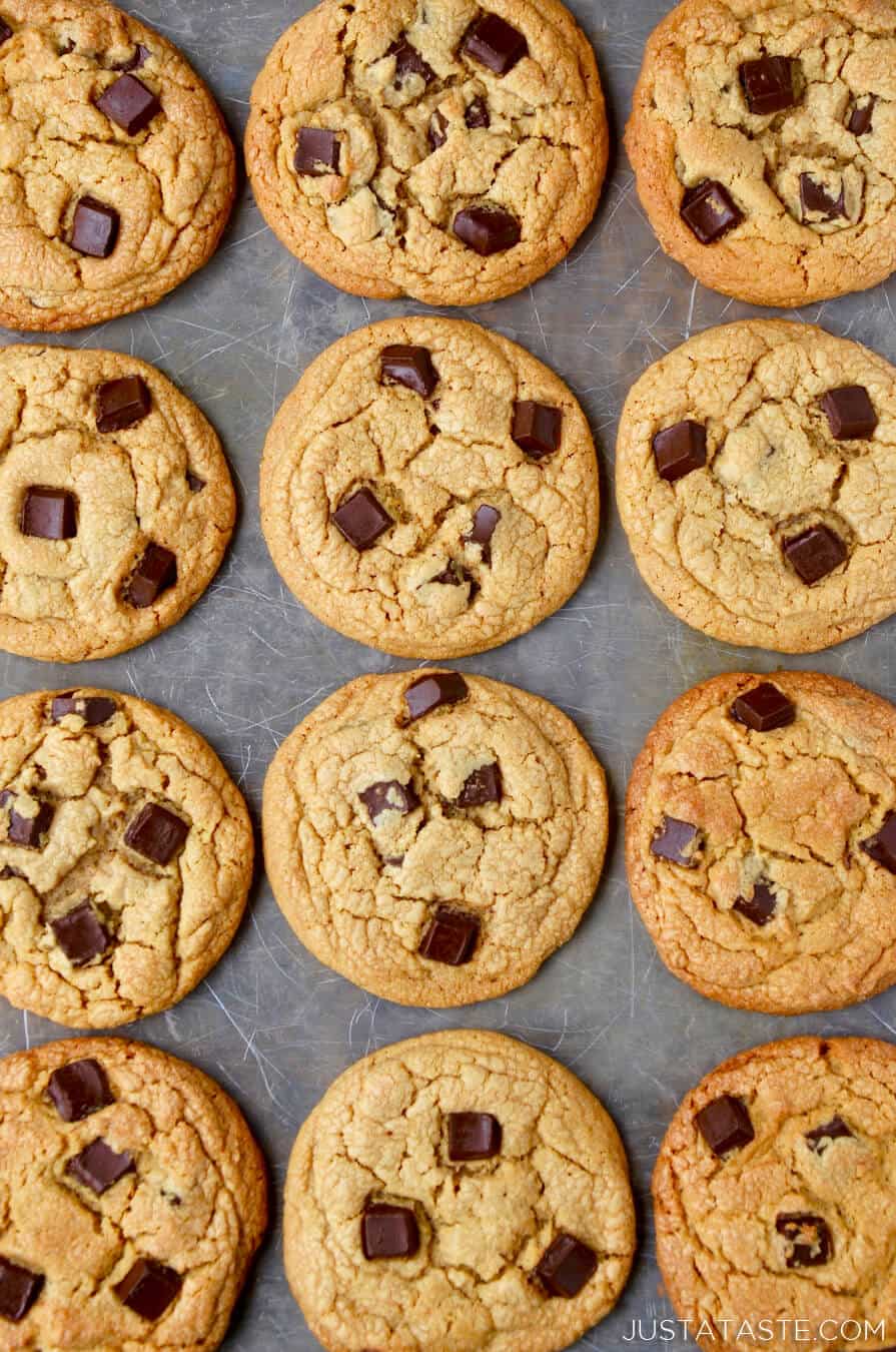 Chocolate Chunk Peanut Butter Cookies