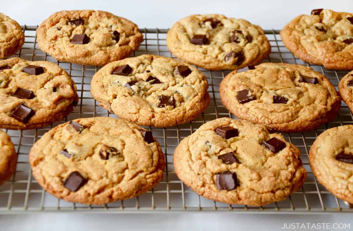 Peanut Butter Chocolate Chunk Cookies Just a Taste