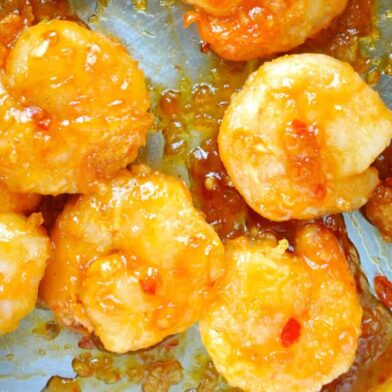 TUESDAY: Sweet and Sour Crackerjack Shrimp