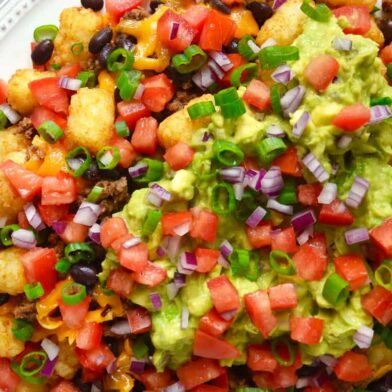 WEDNESDAY: Loaded Totchos (Tater Tot Nachos)