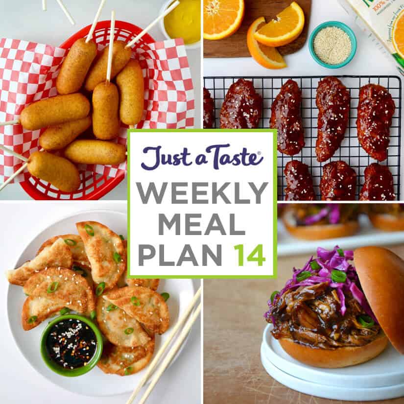 Weekly Meal Plan 14 and Shopping List