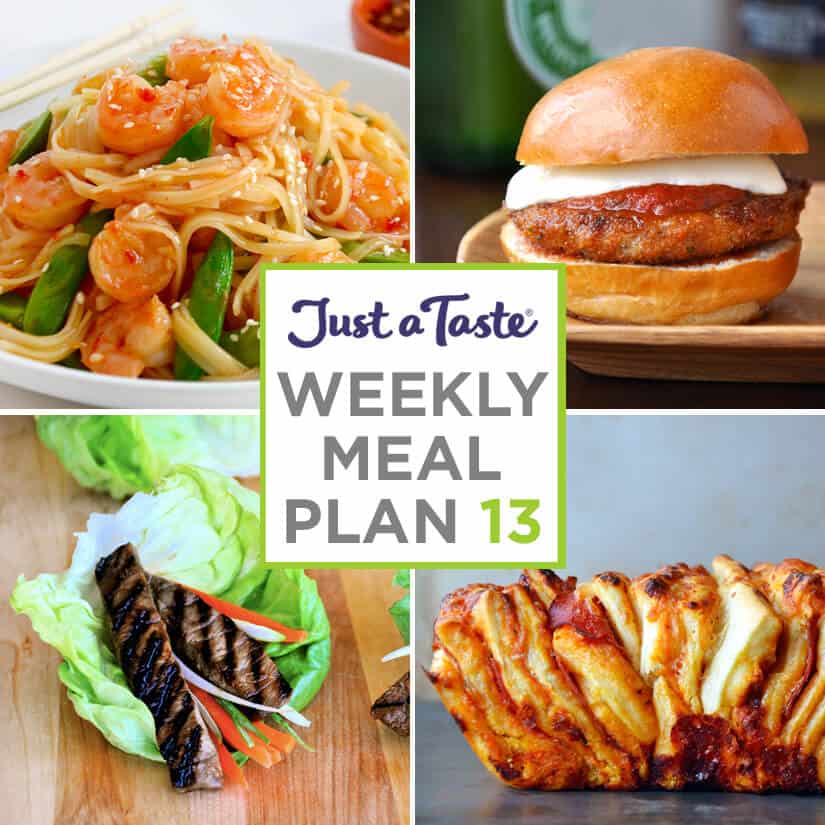 Weekly Meal Plan 13 and Shopping List