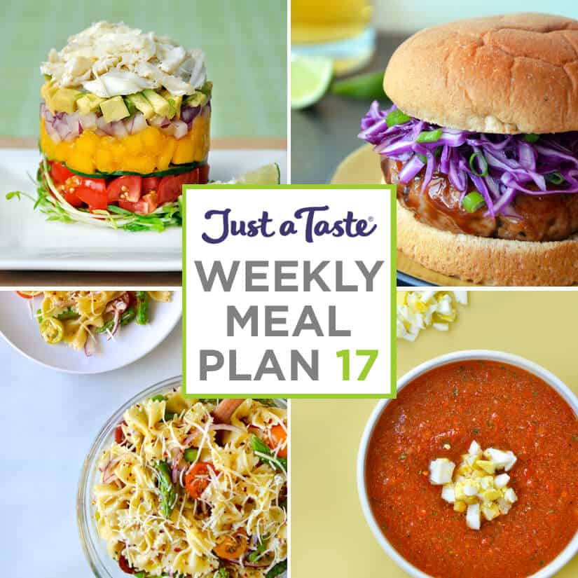 Weekly Meal Plan 17 and Shopping List