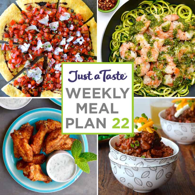Weekly Meal Plan 21 and Shopping List