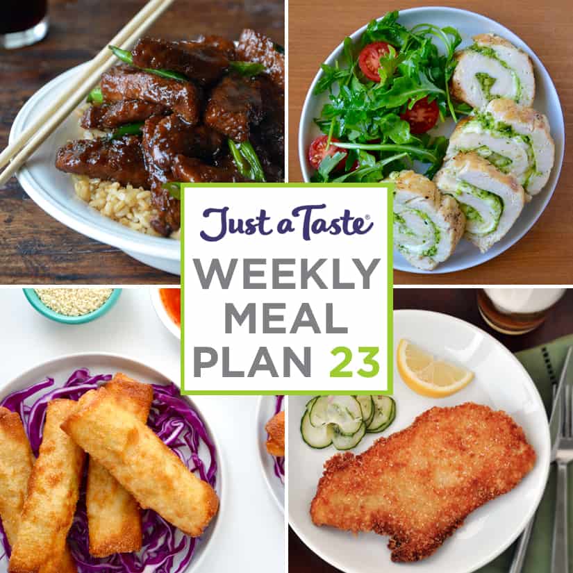 Weekly Meal Plan 23 and Shopping List
