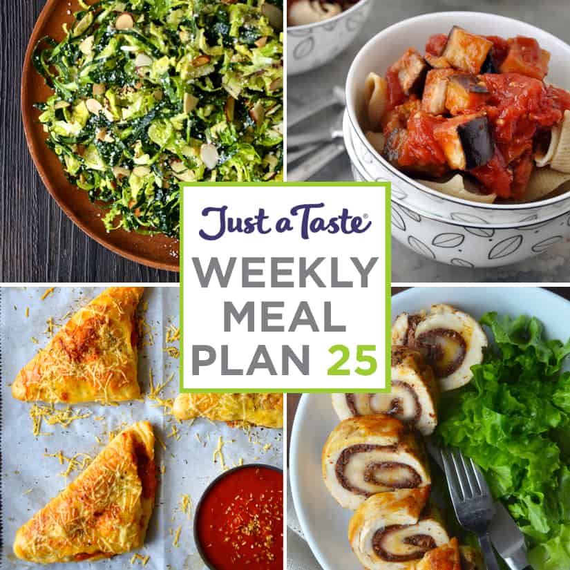 Weekly Meal Plan 25 and Shopping List