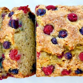 Mixed Berry Banana Bread Recipe