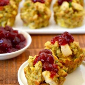 Thanksgiving Leftover Turkey and Stuffing Muffins Recipe