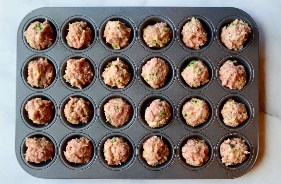 Baked Turkey Meatballs with Quinoa Just a Taste