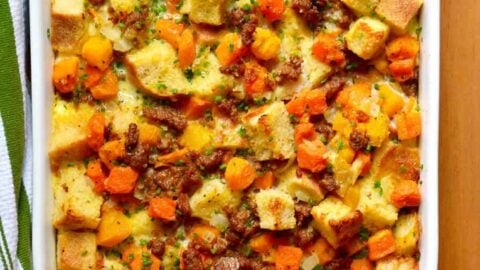 Make-Ahead Breakfast Casserole with Sausage Recipe