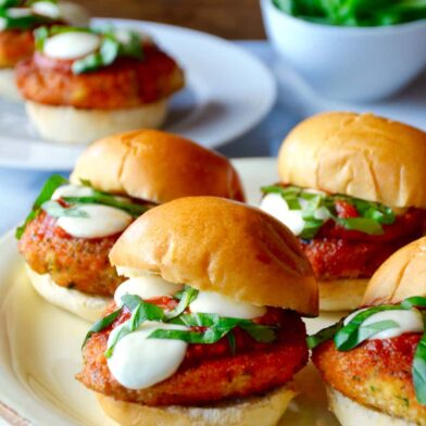 Easy Chicken Parmesan Sliders Recipe