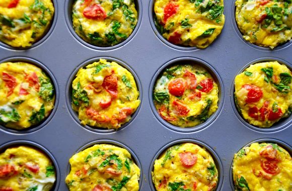 Healthy Breakfast Egg Muffins Recipe