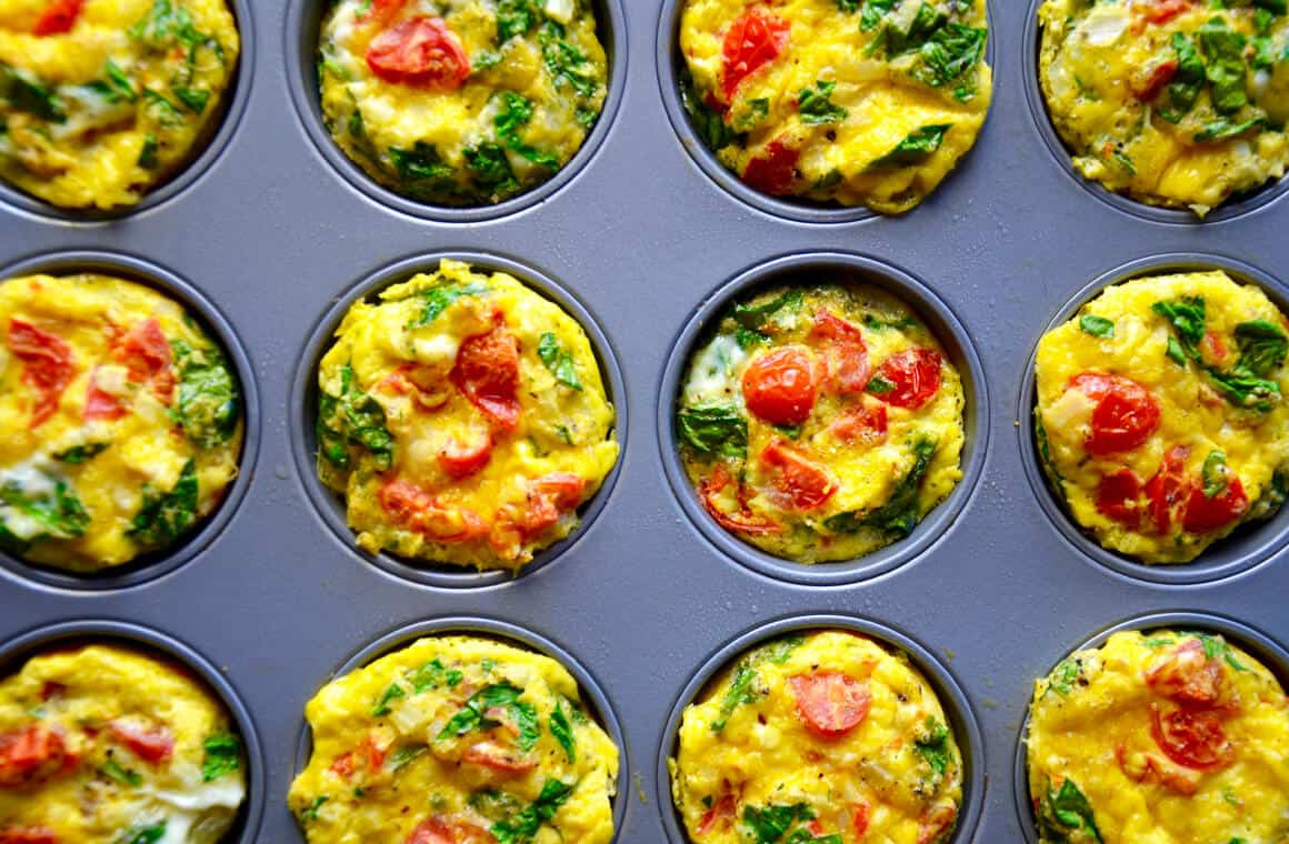 Healthy Breakfast Egg Muffins Just a Taste