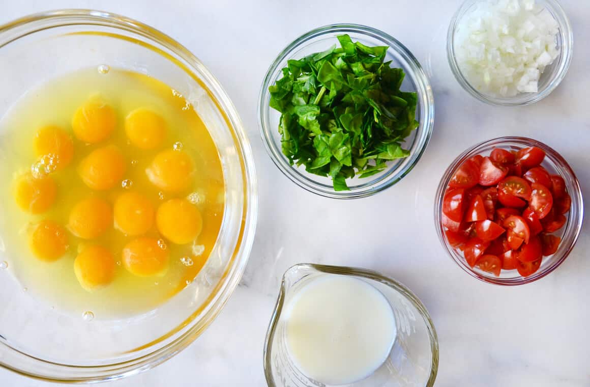 Healthy Breakfast Egg Muffins - Just a Taste