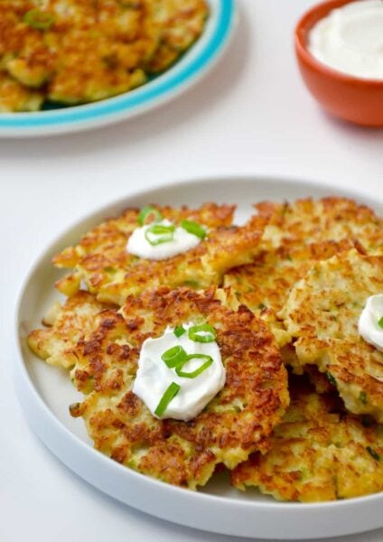 Healthy Cauliflower Fritters Recipe