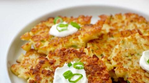 Healthy Cauliflower Fritters Recipe