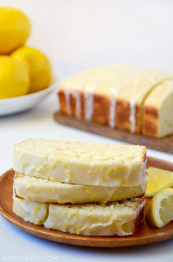 Glazed Lemon Bread - Citrus Fruits