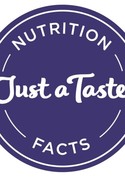 Just a Taste Recipes with Nutrition Facts
