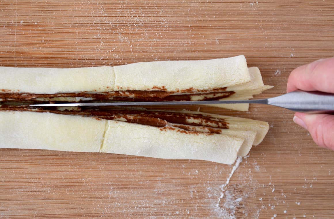 Chocolate Puff Pastry Twists Just a Taste Chocolate Puff Pastry Twists Just a Taste