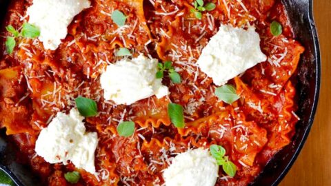 Easy Skillet Lasagna Recipe