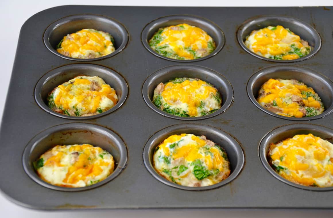 FreezerFriendly Egg White Muffins Just a Taste