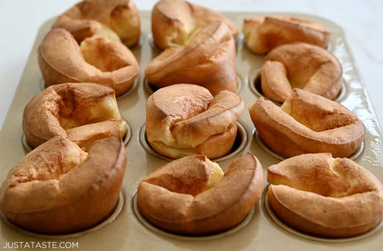 Muffin Pan Popovers Just a Taste