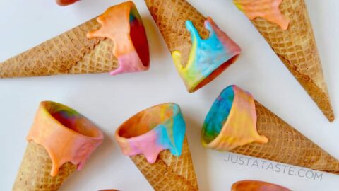 Unicorn Ice Cream Cones Recipe
