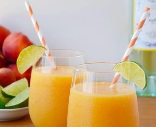 Peach Wine Slushies