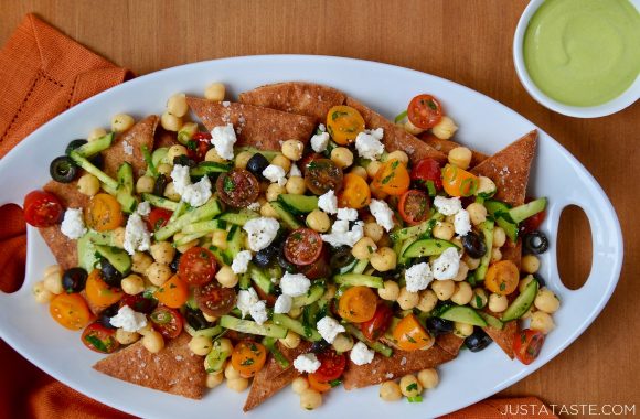 Fresh Greek Nachos Recipe