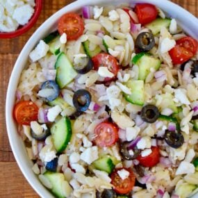 Greek Orzo Salad Recipe