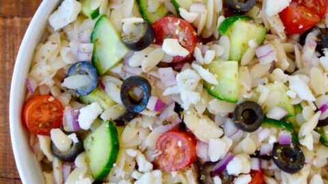 Greek Orzo Salad Recipe