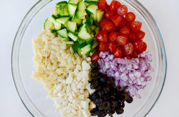 Greek Orzo Salad Recipe