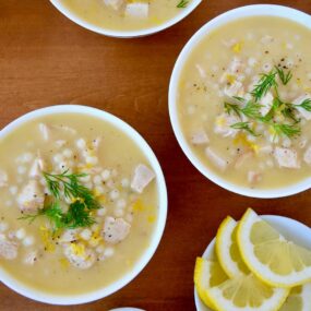 Quick Greek Lemon Chicken Soup Recipe