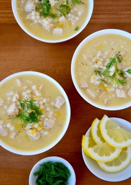Quick Greek Lemon Chicken Soup Recipe
