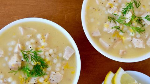 Quick Greek Lemon Chicken Soup Recipe