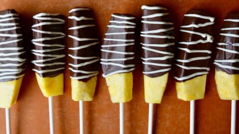 Chocolate Pineapple On-a-Stick Recipe